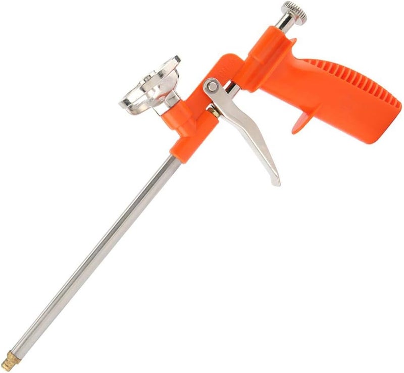 woobles Foam Gun, Pu Expanding Foaming Gun, Heavy Duty Spray Foam Gun with PTFE Coated, Foam Spray Insulation Caulking Gun Spray Application Tool Sealant Applicator for Filling & Sealing - Image 3